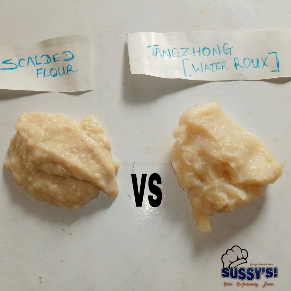 Tangzhong (water roux) VS scalded Flour 