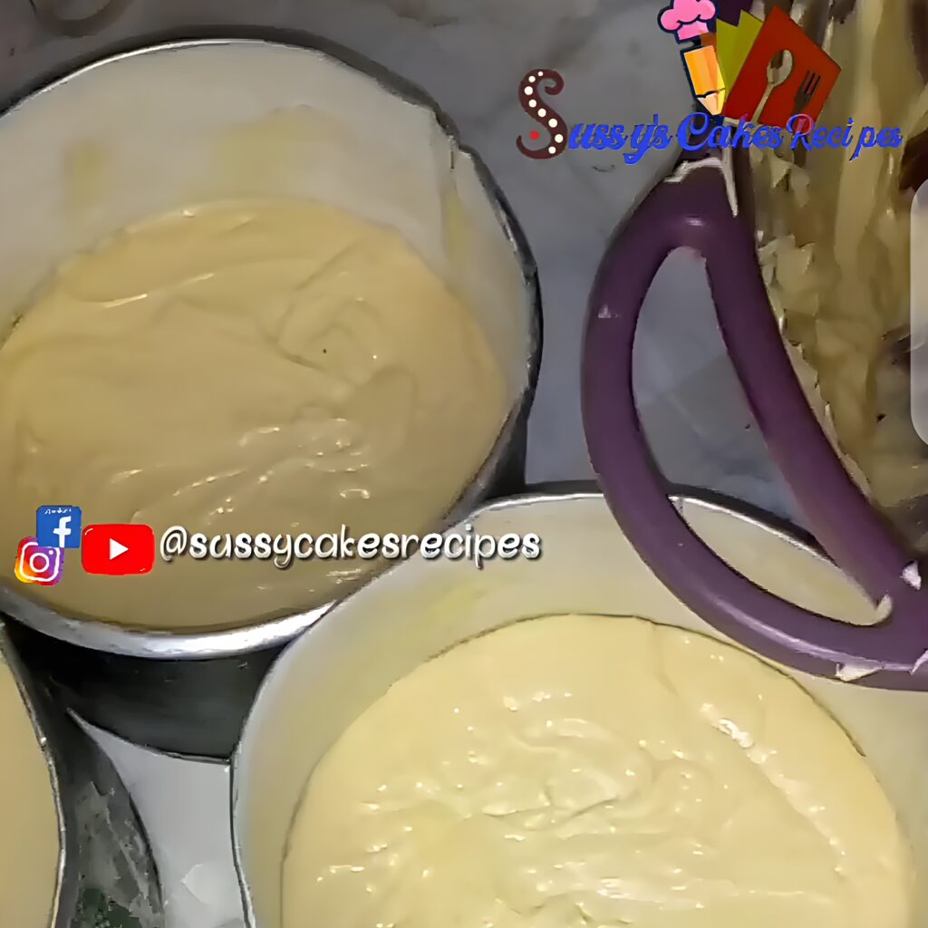 Super moist vanilla Sponge Cake batter
