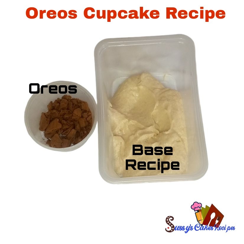 Oreos Cupcake Recipe