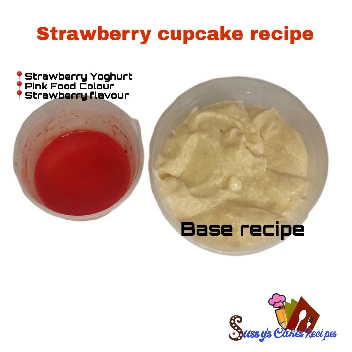 Strawberry Cupcake Recipe 